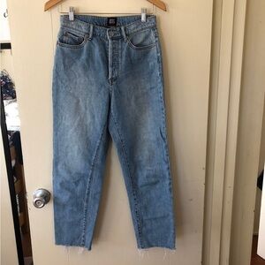 BDG Lightwash Slim Straight Hi Rise Jeans 27